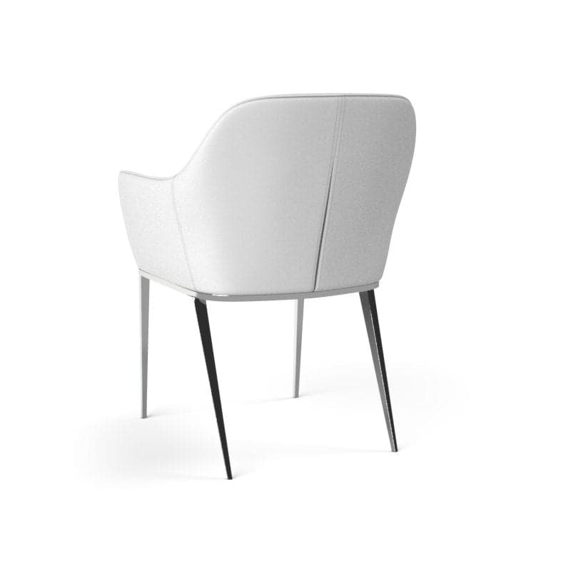 Stanis Dining Armchair - White-Sunpan-SUNPAN-13026-Dining Chairs-3-France and Son