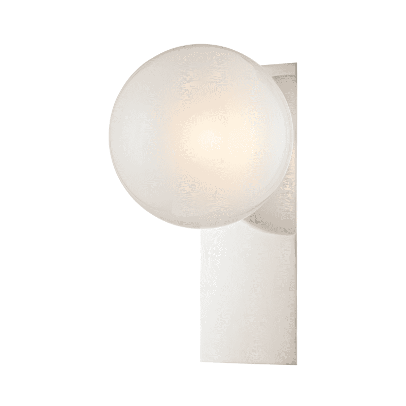 Hinsdale 1 Light Wall Sconce-Hudson Valley-HVL-8701-PN-Wall LightingPolished Nickel-2-France and Son