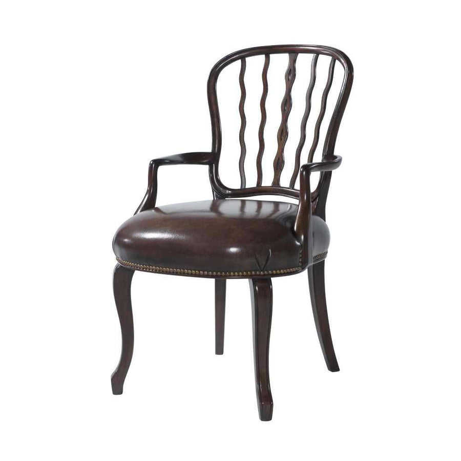 The Seddon Armchair - Set of 2-Theodore Alexander-THEO-AL41043.2AJB-Dining Chairs-1-France and Son