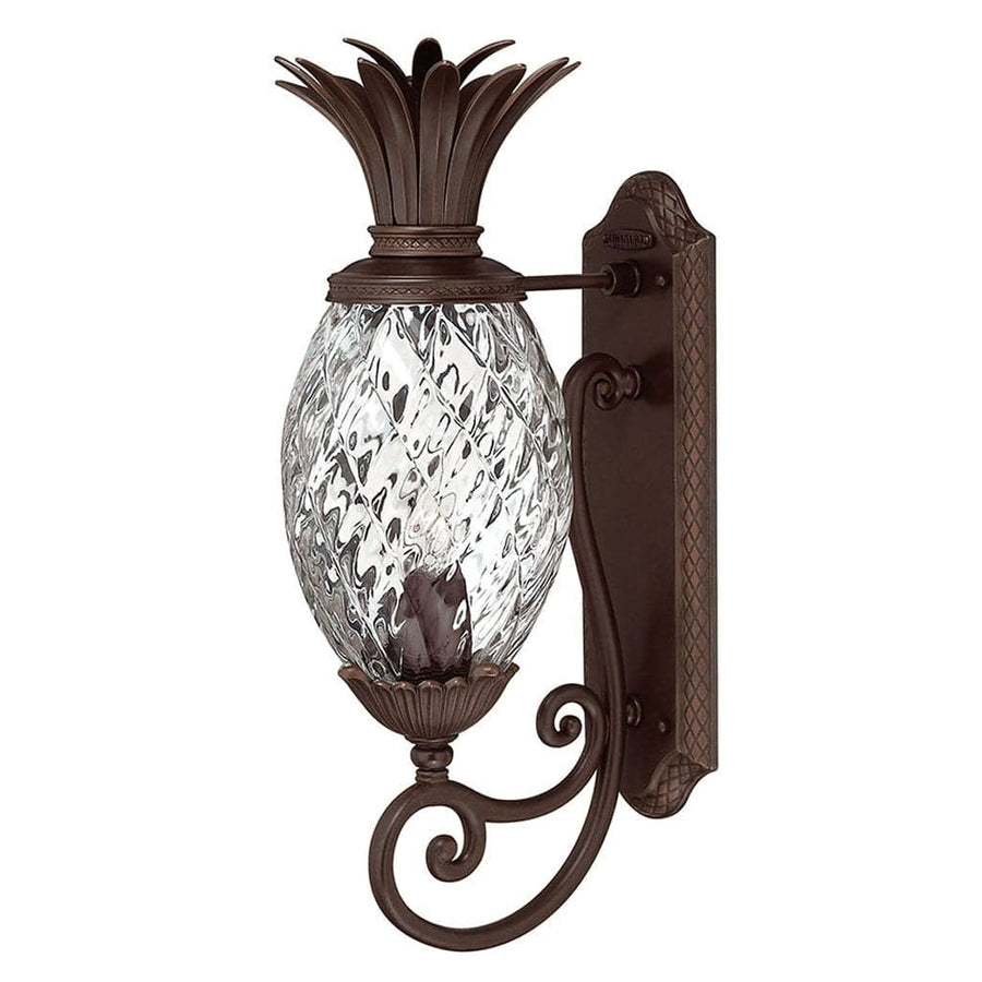 Outdoor Plantation - Small Wall Mount Lantern-Hinkley Lighting-HINKLEY-2220CB-Outdoor Post Lanterns-1-France and Son