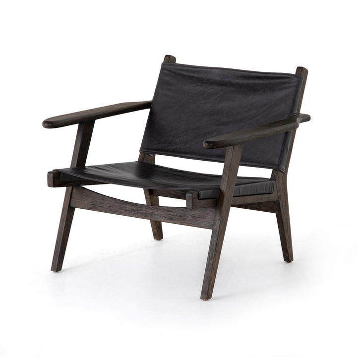 Rivers Sling Chair-Four Hands-FH-222702-013-Lounge ChairsSonoma Black-7-France and Son