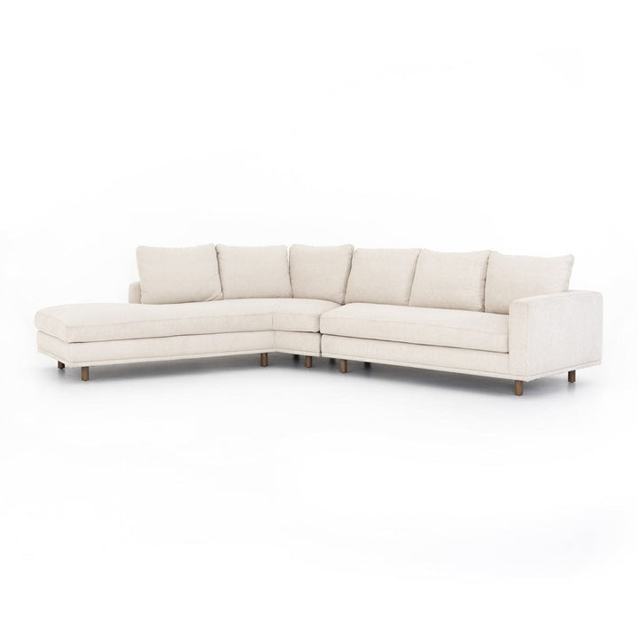 Dom Sectional-Four Hands-FH-223019-001-SectionalsBonell Ivory-2 Piece LAF-7-France and Son