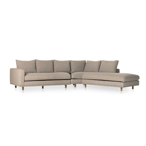 Dom Sectional-Four Hands-FH-223073-003-SectionalsPortland Cobblestone-2 Piece RAF-12-France and Son