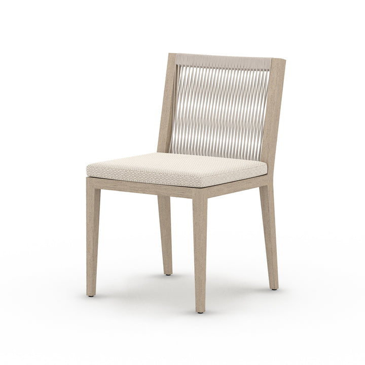 Biloxi Outdoor Dining Chair-Four Hands-FH-223161-004-Outdoor Dining ChairsWashed Brown-Fsc / Grey Rope-Faye Sand-9-France and Son