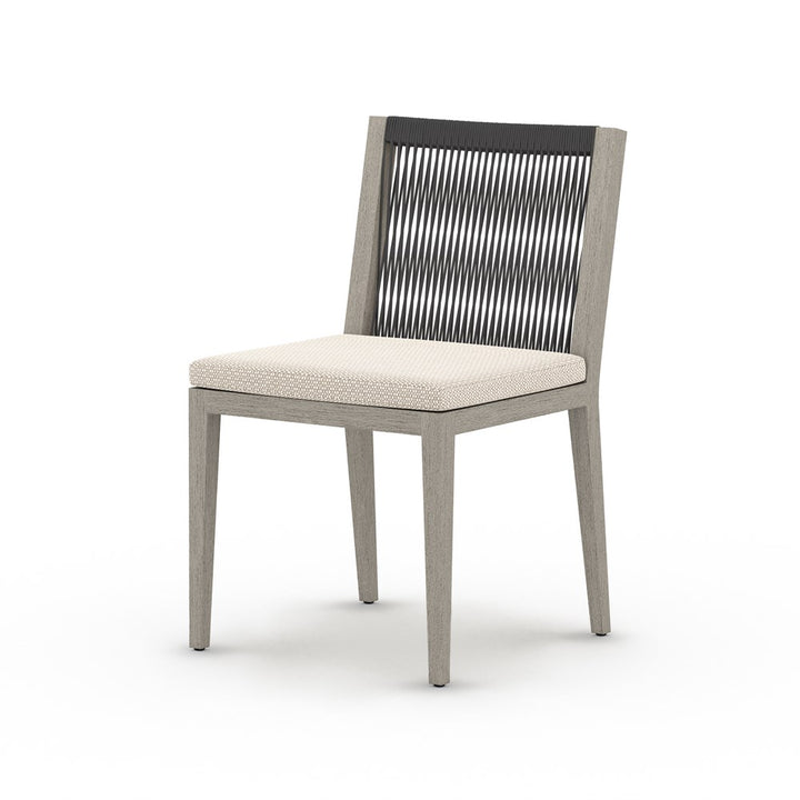 Biloxi Outdoor Dining Chair-Four Hands-FH-223161-008-Outdoor Dining ChairsWeathered Grey-Fsc / Dark Grey Rope-Faye Sand-13-France and Son