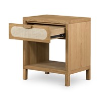 Allegra Nightstand-Natural Cane-Four Hands-FH-223189-001-Nightstands-2-France and Son