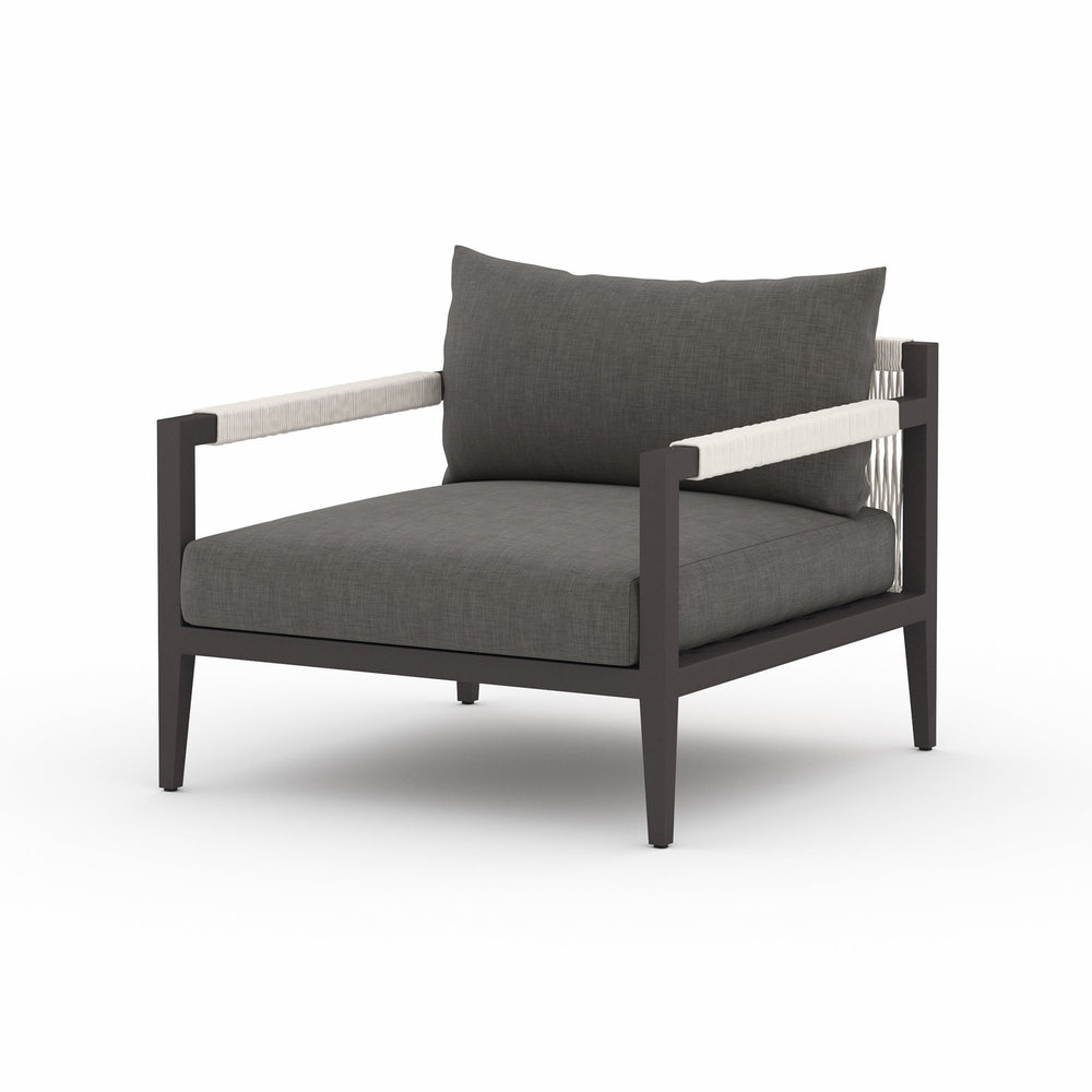 Sherwood Outdoor Chair-Four Hands-FH-223203-007-Lounge ChairsCharcoal - Bronze-2-France and Son