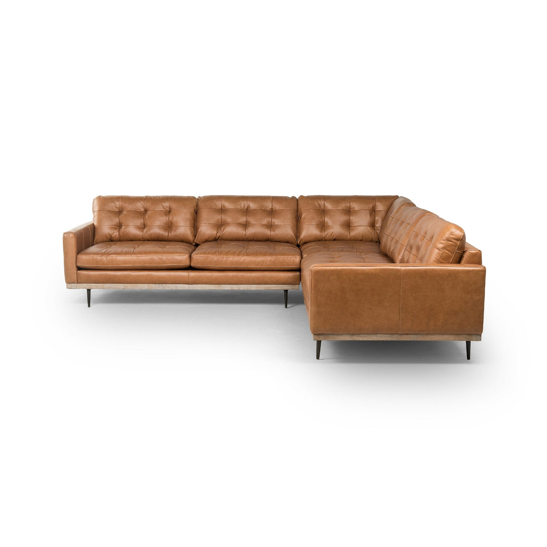Lexi Sectional-Four Hands-FH-223208-011-Sectionals2 PC LAF-Sonoma Butterscotch / Satin Brown-9-France and Son