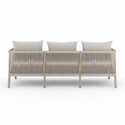 Numa Outdoor Sofa-Four Hands-FH-223328-002-Outdoor SofasWashed Brown-Fsc / Thick Grey Rope-Stone Grey-8-France and Son