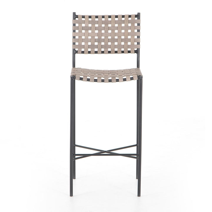 Garza Bar + Counter Stool-Four Hands-FH-223601-003-Bar StoolsNatural Leather-Bar-8-France and Son