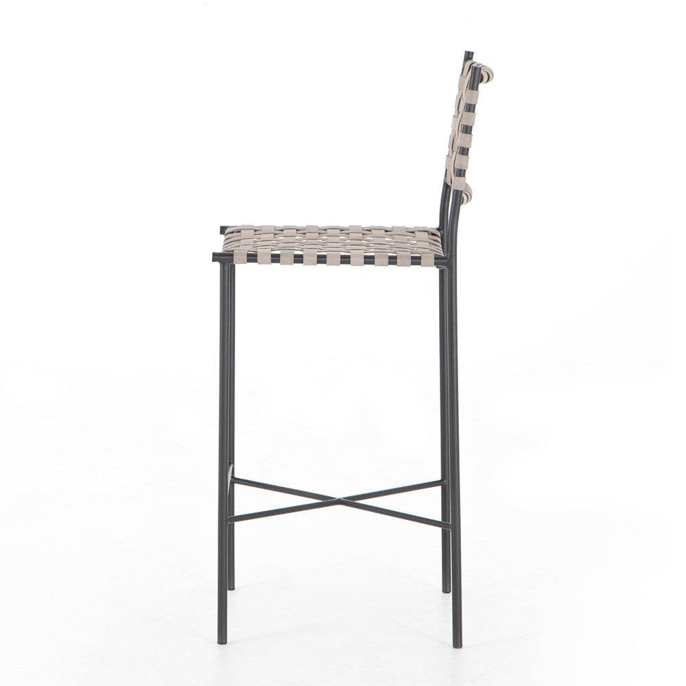 Garza Bar + Counter Stool-Four Hands-FH-223601-003-Bar StoolsNatural Leather-Bar-9-France and Son