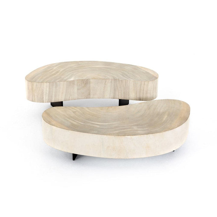 Avett Coffee Table - Bleached Guanacaste-Four Hands-FH-223615-001-Coffee Tables2-PC-3-France and Son