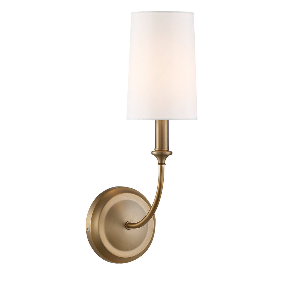 Libby Langdon For Crystorama Sylvan 1 Light Sconce-Crystorama Lighting Company-CRYSTO-2241-VG-Outdoor Wall SconcesThe Vibrant Gold-2-France and Son