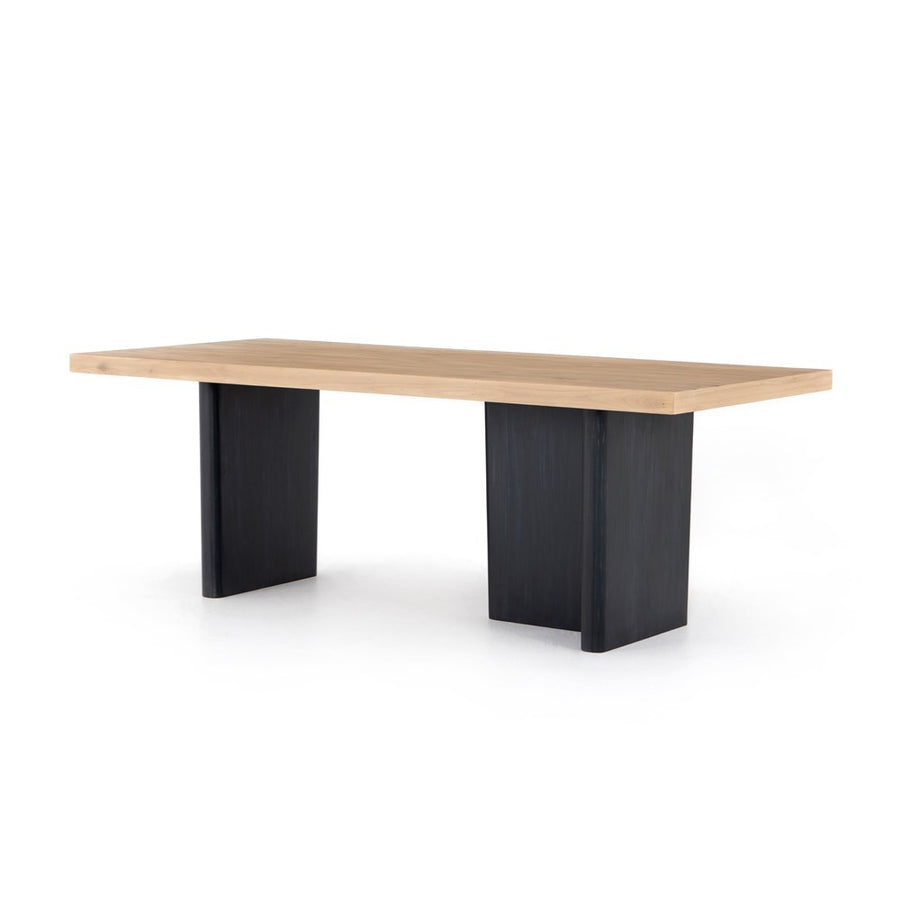 Ula Dining Table - Dry Wash Poplar-Four Hands-STOCKR-224306-001-Dining Tables-1-France and Son