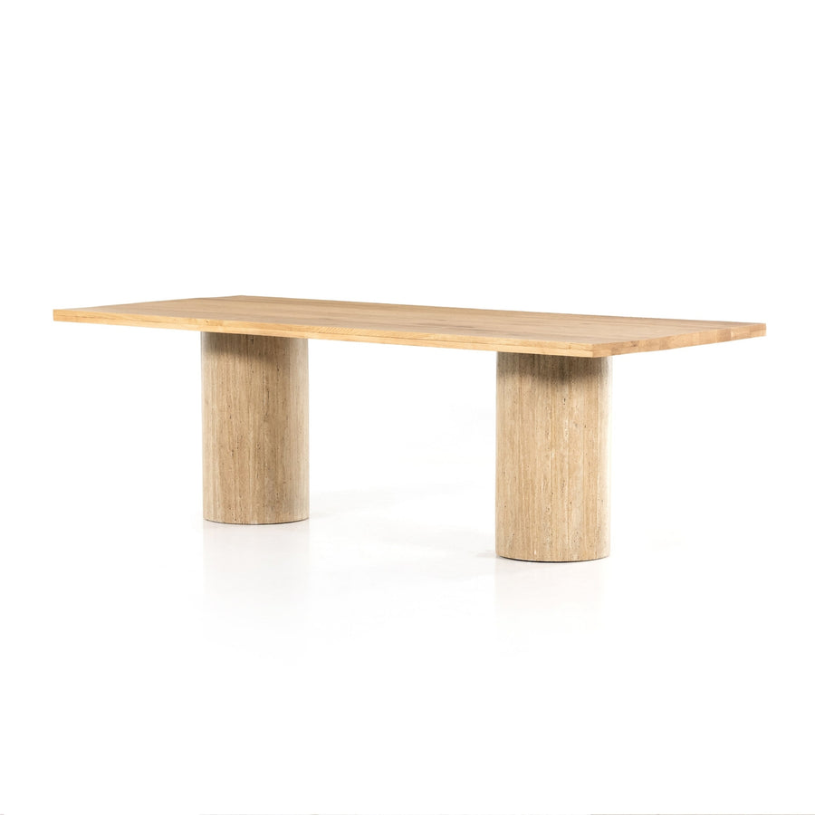 Malia Dining Table - Natural Oak-Four Hands-FH-224413-001-Dining Tables-1-France and Son
