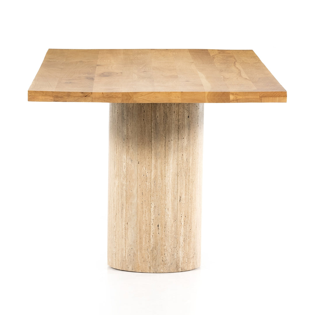 Malia Dining Table - Natural Oak-Four Hands-FH-224413-001-Dining Tables-5-France and Son