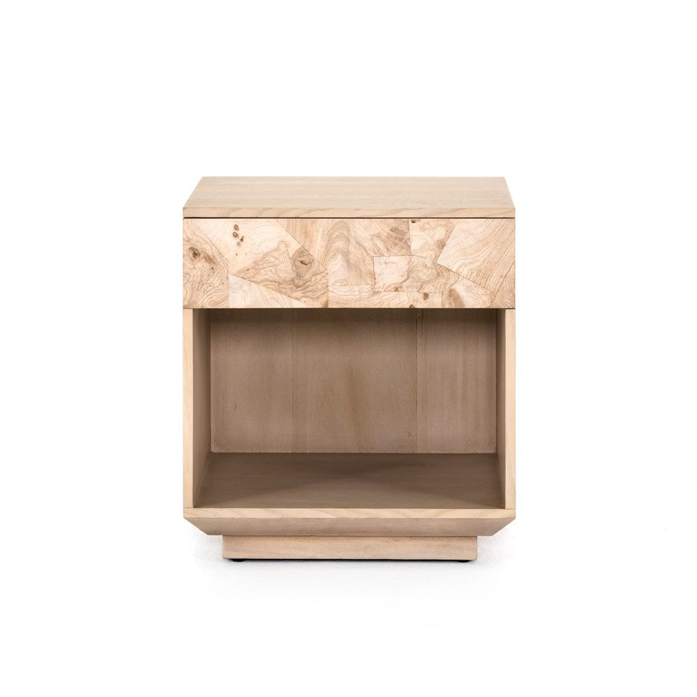 Journey Nightstand - Bleached Burl-Four Hands-FH-224457-001-Nightstands-3-France and Son