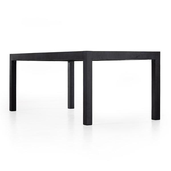 Isador Dining Table 78" - Black-Four Hands-FH-224500-002-Dining TablesBlack Wash Poplar-7-France and Son