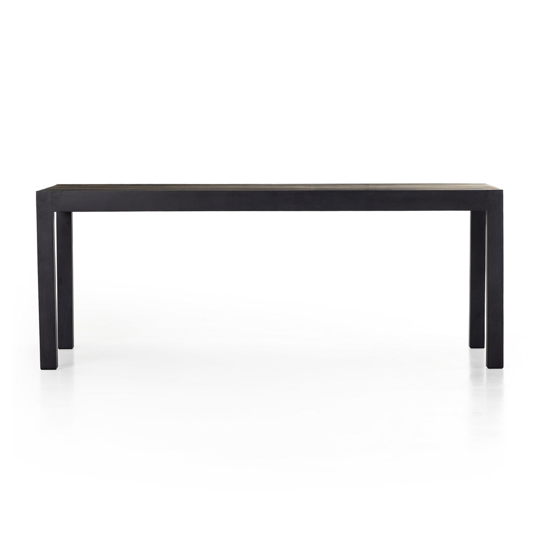 Isador Dining Table 78" - Black-Four Hands-FH-224500-002-Dining TablesBlack Wash Poplar-5-France and Son