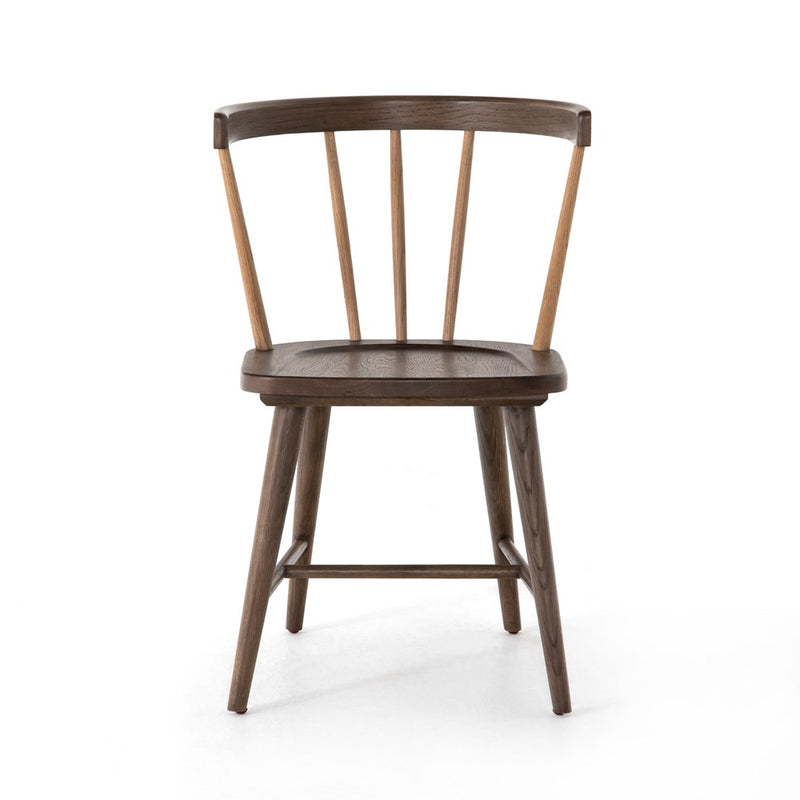 Naples Dining Chair-Light Cocoa Oak-Four Hands-FH-224596-001-Dining ChairsLight Cocoa Oak-3-France and Son