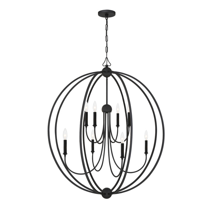Libby Langdon For Crystorama Sylvan 8 Light Chandelier-Crystorama Lighting Company-CRYSTO-2246-BF_NOSHADE-ChandeliersWithout Shade-3-France and Son