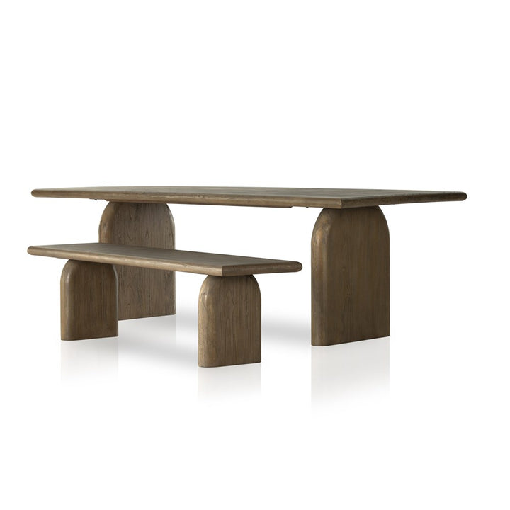 Sorrento Dining Table - Aged Drift Oak-Four Hands-FH-224608-004-Dining Tables-4-France and Son