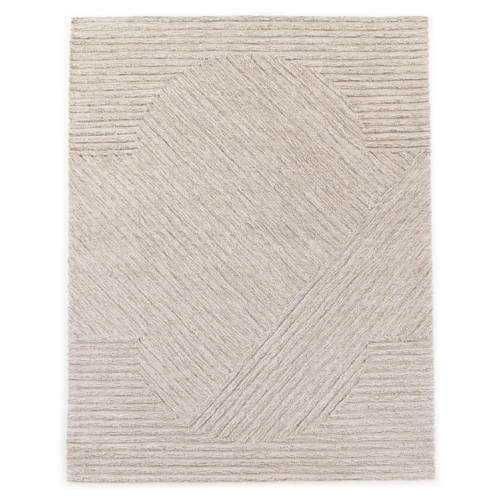 Chasen Outdoor Rug-Four Hands-FH-224673-001-Rugs5' x 8'-Heathered Natural-6-France and Son