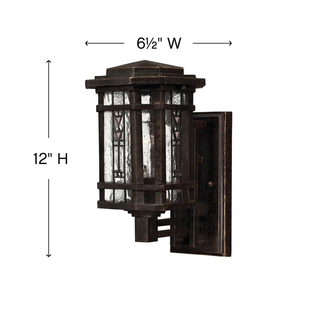 Outdoor Tahoe - Small Wall Mount Lantern-Hinkley Lighting-HINKLEY-2246RB-Outdoor Wall Sconces-4-France and Son