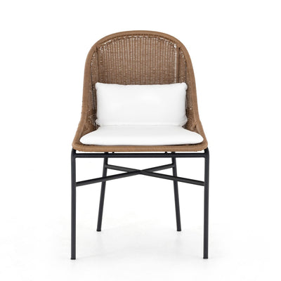 Jericho Outdoor Dining Chair-Fawn-Four Hands-FH-224713-001-Outdoor Dining Chairs-3-France and Son