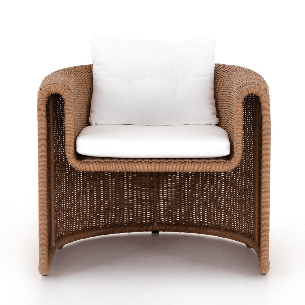 Tucson Woven Outdoor Chair-Four Hands-FH-224749-001-Outdoor Dining ChairsVintage Natural-3-France and Son