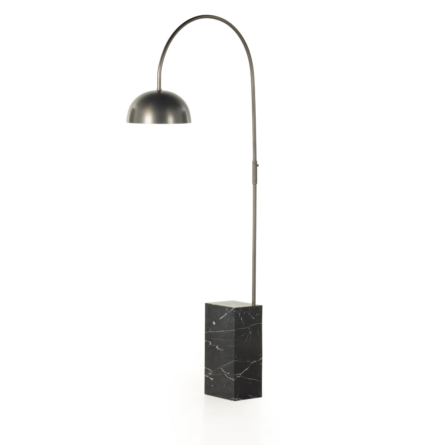 Jenkin Floor Lamp-Four Hands-FH-224789-003-Floor LampsBlack Marble-1-France and Son