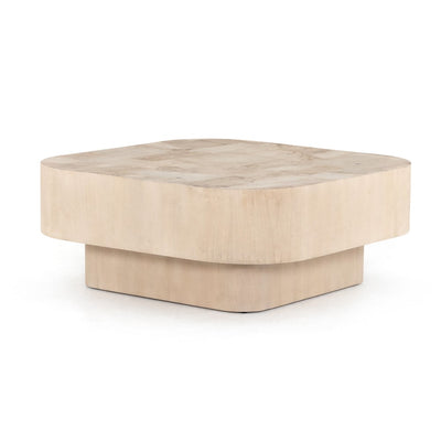 Blanco Coffee Table - Bleached Burl-Four Hands-FH-224828-001-Coffee Tables-1-France and Son
