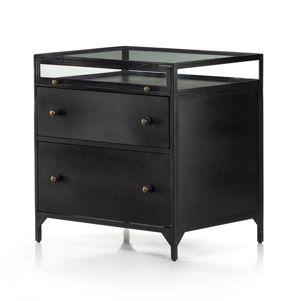 Shadow Box Modular File Cabinet-Four Hands-FH-224898-001-File StorageBlack-1-France and Son