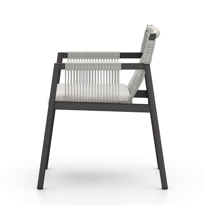 Shuman Outdoor Dining Chair-Four Hands-FH-224961-001-Outdoor Dining ChairsStone Grey-3-France and Son