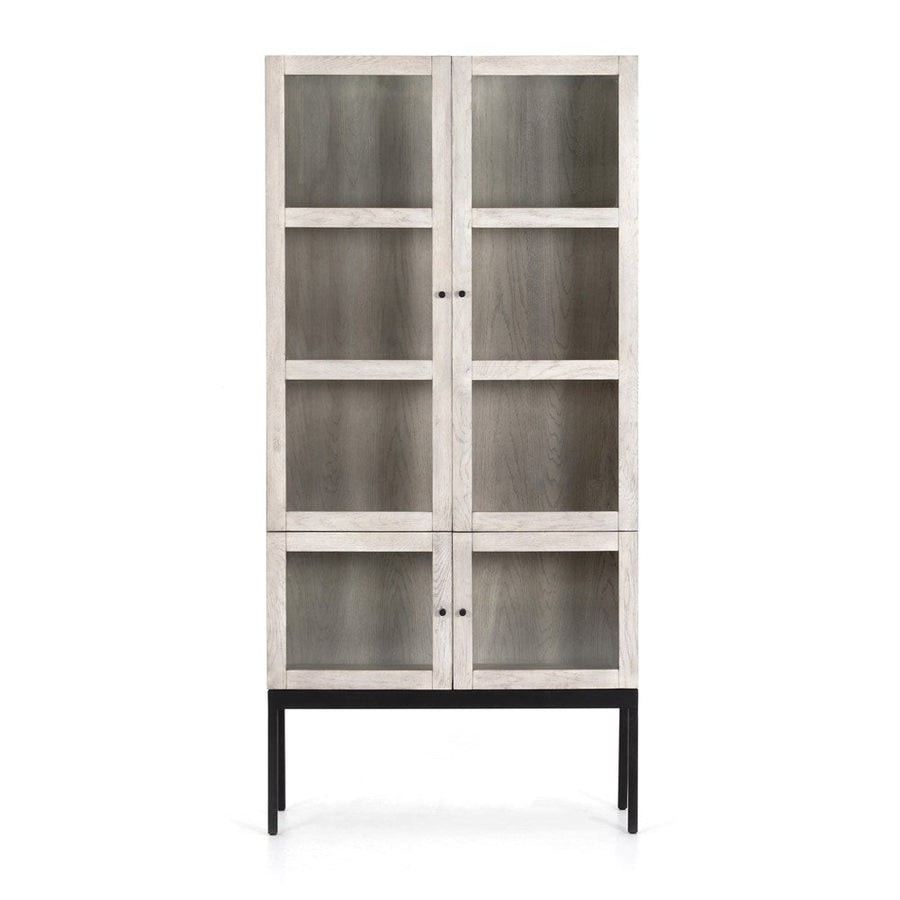 Mundi Cabinet-Four Hands-FH-224983-001-Bookcases & CabinetsVintage White Oak-3-France and Son