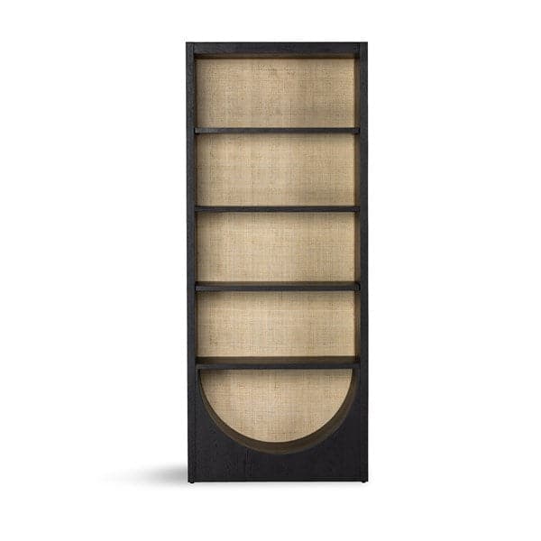 Higgs Bookcase-Four Hands-FH-225023-002-Bookcases & CabinetsHoney Oak Veneer-6-France and Son