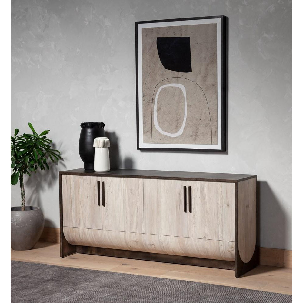 Loros Sideboard - Bleached Splated Oak-Four Hands-FH-225045-001-Sideboards & Credenzas-2-France and Son