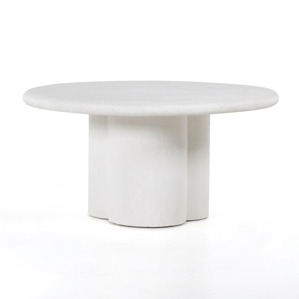 Grano Dining Table - Plaster Molded Concrete-Four Hands-FH-225143-003-Dining Tables-5-France and Son