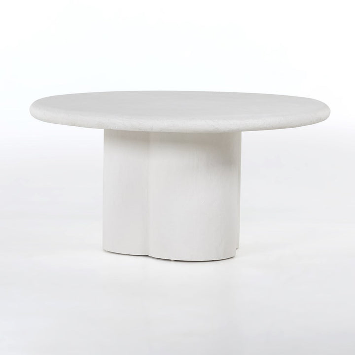 Grano Dining Table - Plaster Molded Concrete-Four Hands-FH-225143-003-Dining Tables-3-France and Son