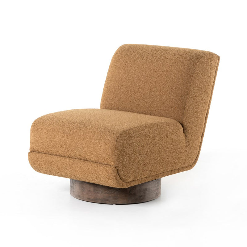Bronwyn Swivel Chair-Four Hands-FH-225264-001-Lounge ChairsWithout Table-Copenhagen Amber-12-France and Son
