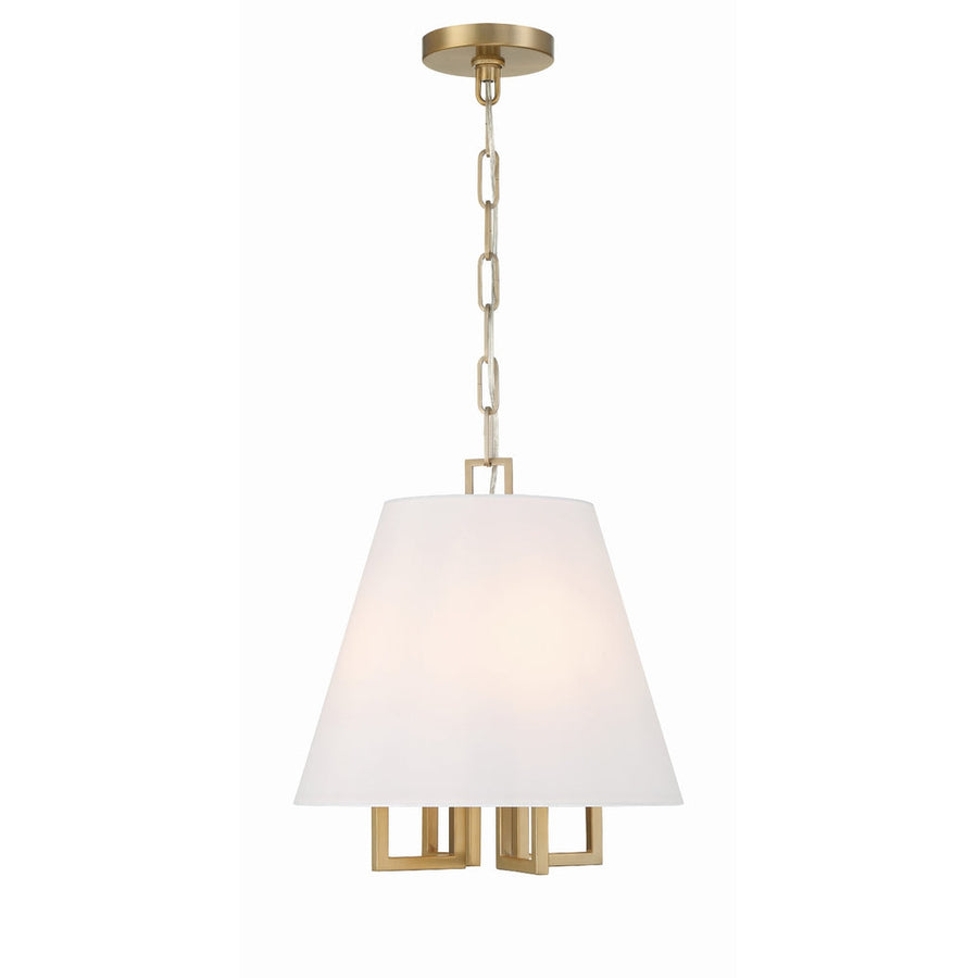 Libby Langdon Westwood 4 Lt Nickel Mini Chandelier-Crystorama Lighting Company-CRYSTO-2254-VG-ChandeliersVibrant Gold-2-France and Son