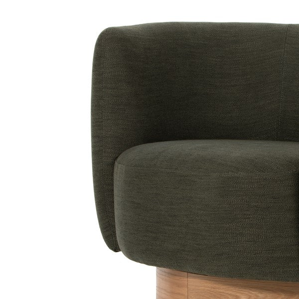 Calista Swivel Chair-Atlantis Moss-Four Hands-FH-225817-001-Lounge Chairs-9-France and Son