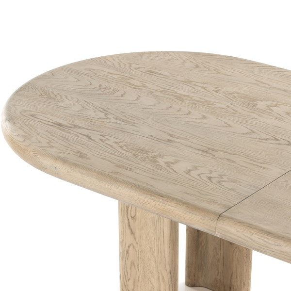 Jaylen Extension Dining Table - Yucca Oak-Four Hands-FH-225955-001-Dining Tables-10-France and Son
