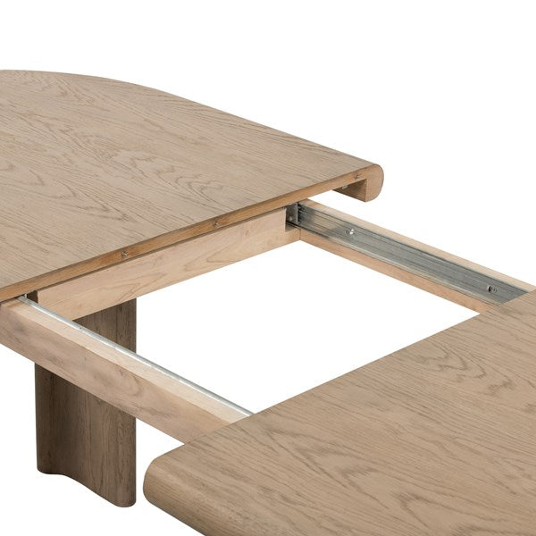 Jaylen Extension Dining Table - Yucca Oak-Four Hands-FH-225955-001-Dining Tables-11-France and Son