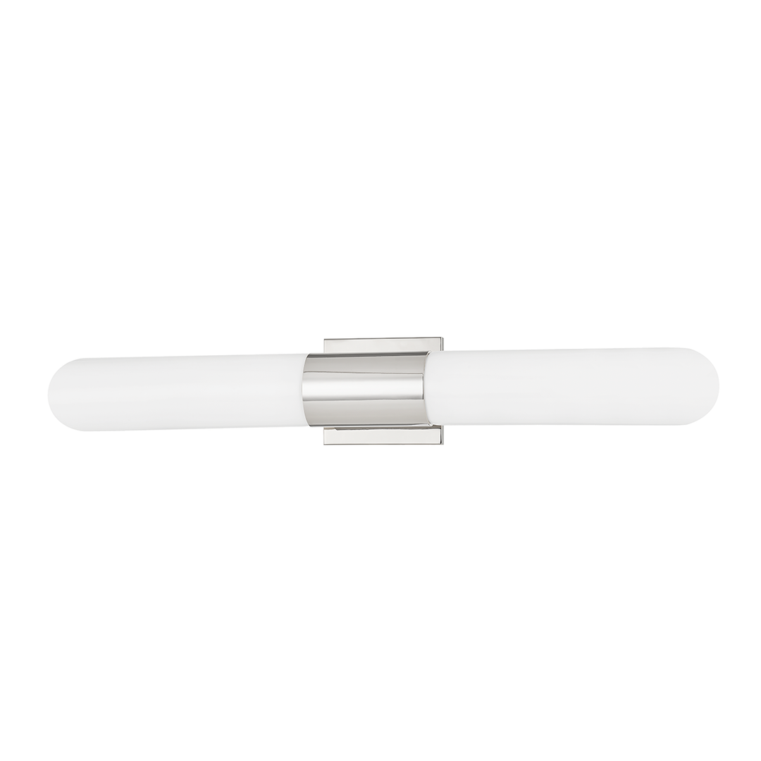Carlin 2 Light Wall Sconce-Hudson Valley-HVL-1702-PN-Wall LightingPolished Nickel-3-France and Son