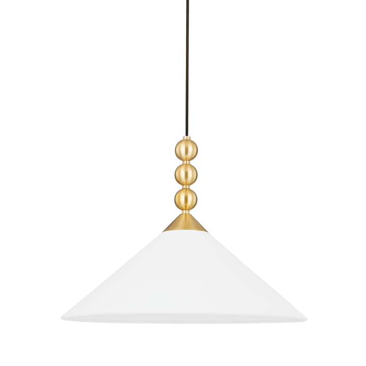 Sang 1 Light Large Pendant-Mitzi-HVL-H682701-AGB-Pendants-1-France and Son