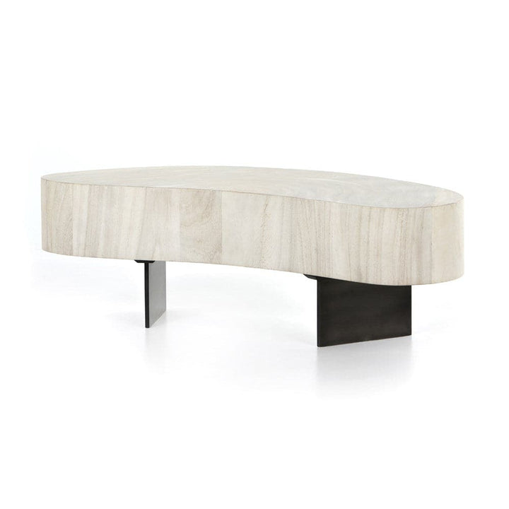 Avett Coffee Table - Bleached Guanacaste-Four Hands-FH-226030-001-Coffee TablesTall-11-France and Son