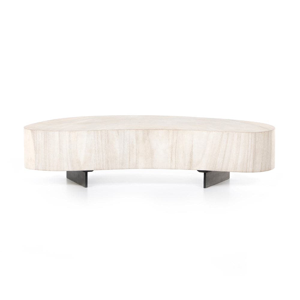 Avett Coffee Table - Bleached Guanacaste-Four Hands-FH-223615-001-Coffee Tables2-PC-9-France and Son