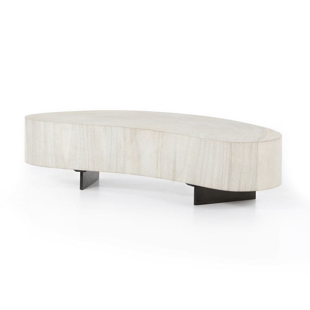 Avett Coffee Table - Bleached Guanacaste-Four Hands-FH-226031-001-Coffee TablesShort-8-France and Son