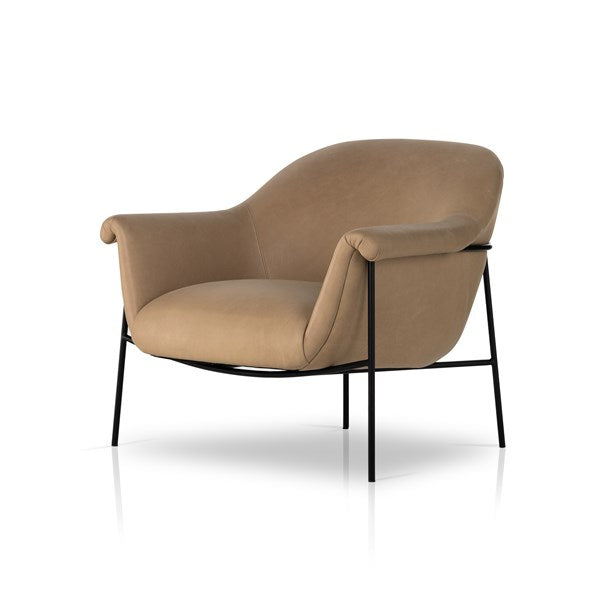 Suerte Lounge Chair-Four Hands-FH-226092-003-Lounge ChairsPalermo Nude-12-France and Son